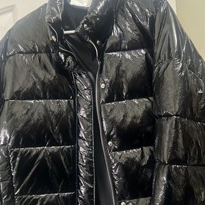 Zara Black Puffer Jacket